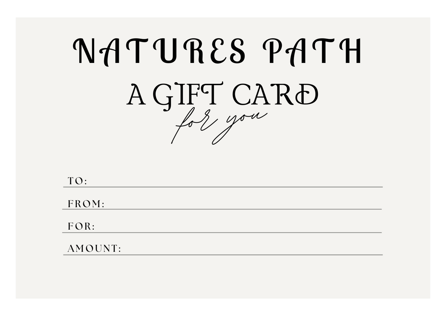 Gift Cards