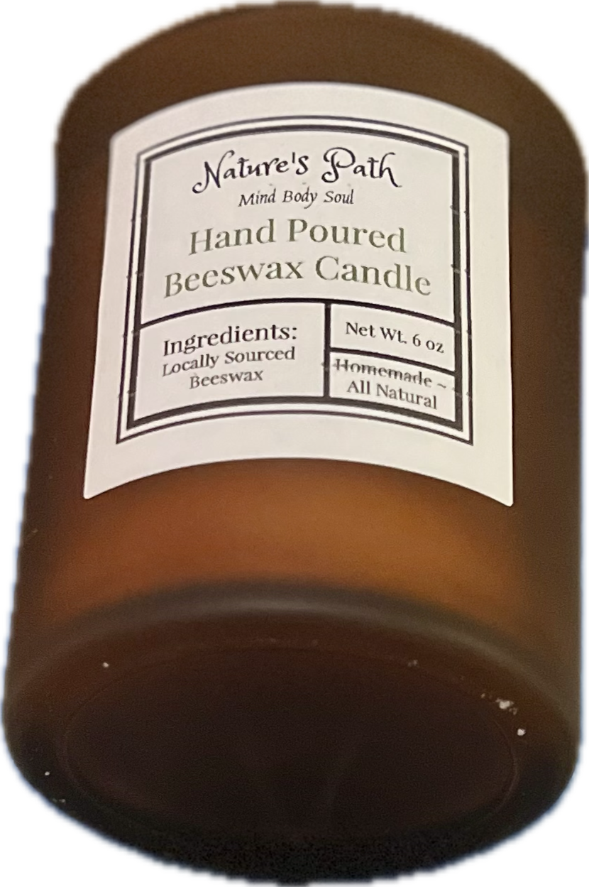 Beeswax Hand Poured Candle